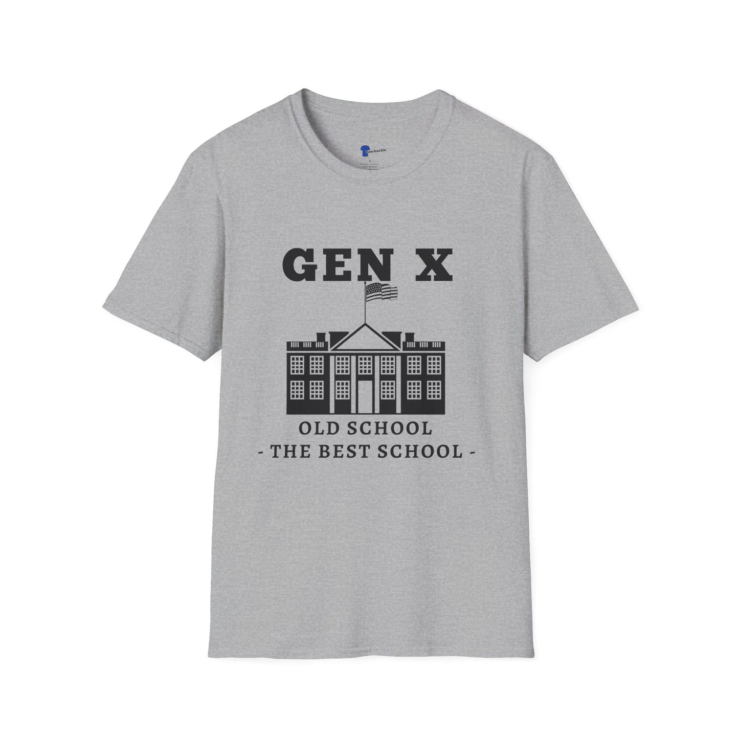Gen X Old School Shirt, The Best School Generation X T-Shirt, Retro Schoolhouse Graphic Tee, 80s Nostalgia Clothing, Funny Vintage Institutional Gift