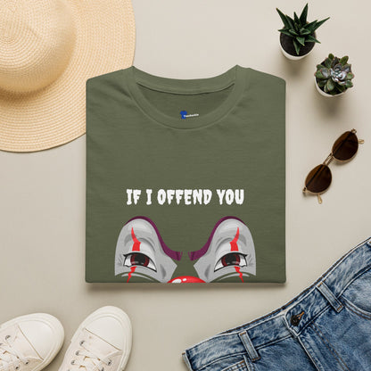 Gen X Clown Shirt. If I Offend You, I Will Purposely Do It More Tee. 80s 90s Nostalgia Retro T-shirt. Unisex Gift Shirt.