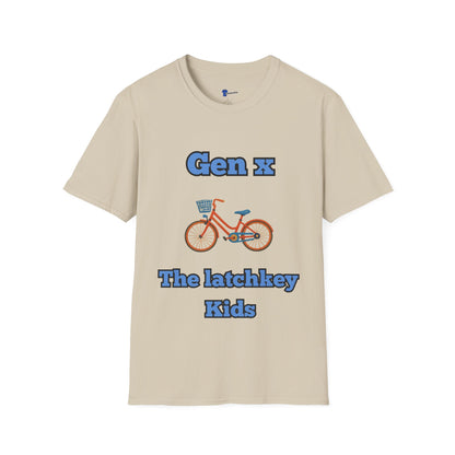 Retro Gen X Latchkey Kids T-Shirt | Vintage 1980s Nostalgia Tee