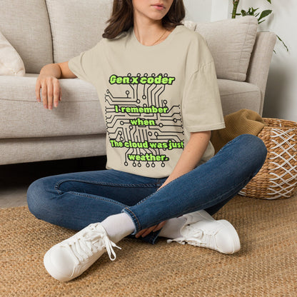 Gen X Coder Shirt | Funny Programming Tech Humor Tee