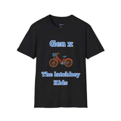 Retro Gen X Latchkey Kids T-Shirt | Vintage 1980s Nostalgia Tee