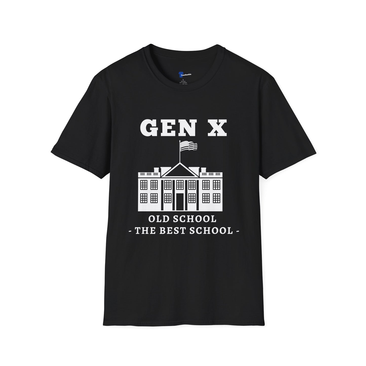 Gen X Old School Shirt, The Best School Generation X T-Shirt, Retro Schoolhouse Graphic Tee, 80s Nostalgia Clothing, Funny Vintage Institutional Gift