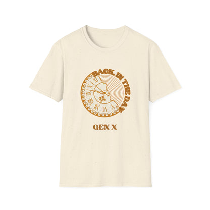 Gen X Shirt Back in the Day Vintage Pocket Watch T-Shirt, Funny Generation X Nostalgia Tee, Retro 70s 80s Childhood Gift, Sarcastic Adult Apparel
