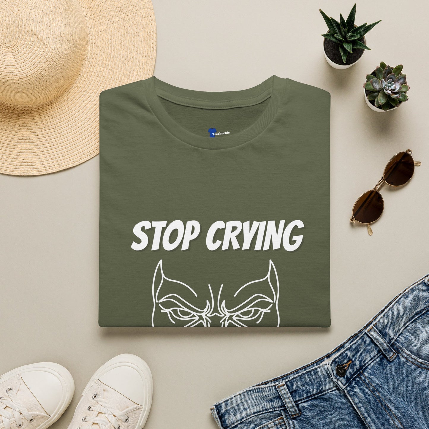 Comic Face Design Funny Gen X Nostalgia Shirt, Stop Crying Comic Graphic T-Shirt, Old School Tough Love Parenting Tee, Sarcastic Childhood Sayings, Retro Comic Book Line Art, Forgotten...