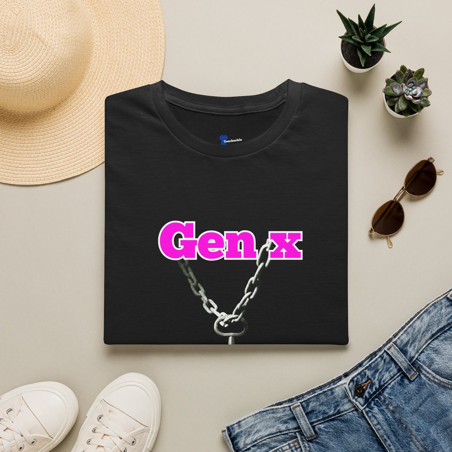 Retro Gen X Latchkey Kids Key T-Shirt | Vintage 1980s Silver Key Tee