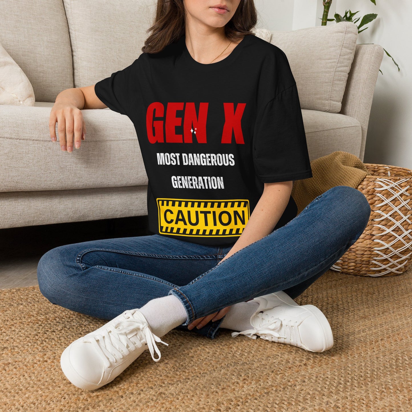 Gen X Most Dangerous Generation T-Shirt | Retro Sarcastic Tee