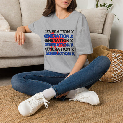 Funny Gen X Superhero T-Shirt | Retro Generation X Graphic Tee