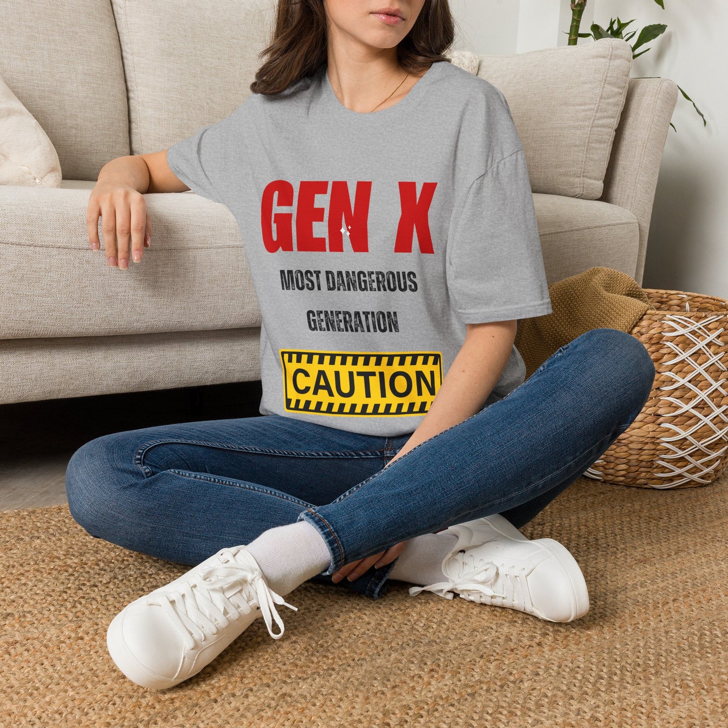 Gen X Most Dangerous Generation T-Shirt | Retro Sarcastic Tee