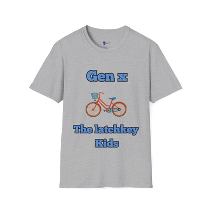 Retro Gen X Latchkey Kids T-Shirt | Vintage 1980s Nostalgia Tee