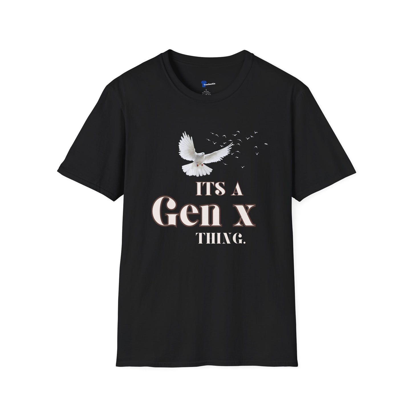 Gen X shirt, Its a Gen X Thing Graphic Tee, Vintage Generation X T-shirt, Retro 80s Nostalgia Gift, Cool Aesthetic Bird T-shirt