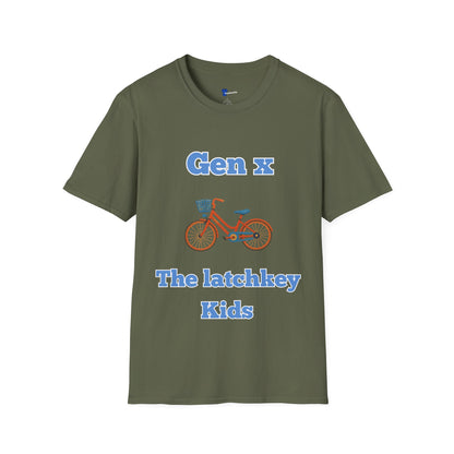 Retro Gen X Latchkey Kids T-Shirt | Vintage 1980s Nostalgia Tee