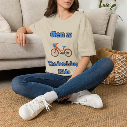 Retro Gen X Latchkey Kids T-Shirt | Vintage 1980s Nostalgia Tee
