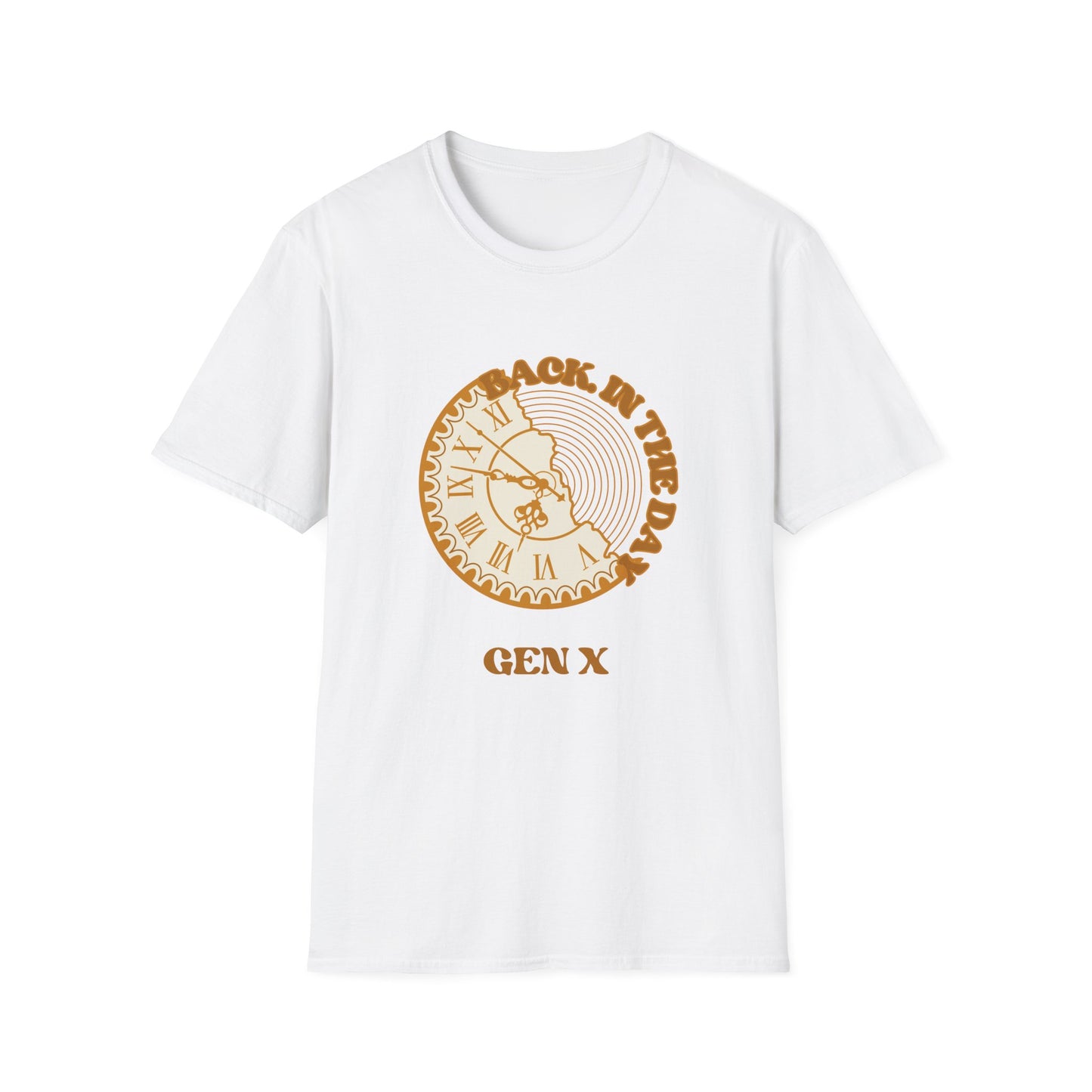 Gen X Shirt Back in the Day Vintage Pocket Watch T-Shirt, Funny Generation X Nostalgia Tee, Retro 70s 80s Childhood Gift, Sarcastic Adult Apparel