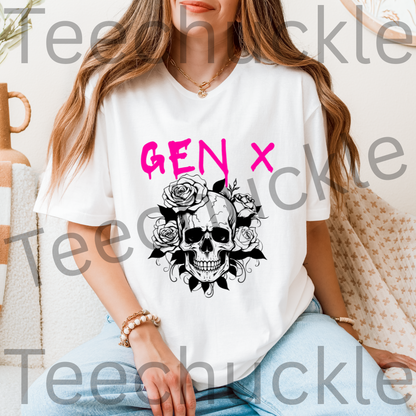 Teechuckle Unisex Gen x Rules Are For Boomers T-shirt