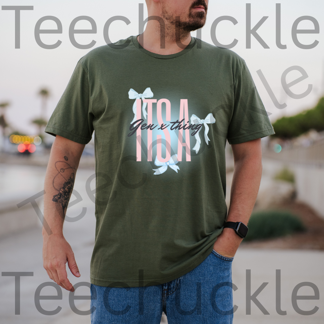 Teechuckle Unisex Its a Gen x thing T-shirt