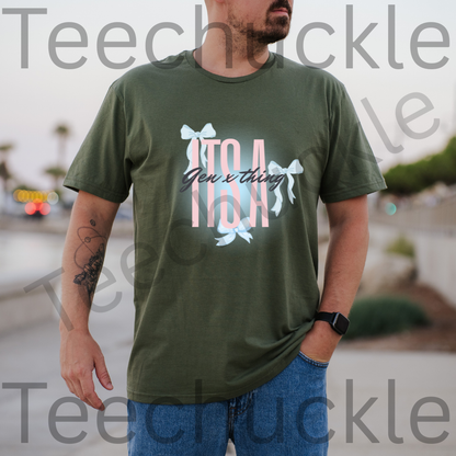 Teechuckle Unisex Its a Gen x thing T-shirt