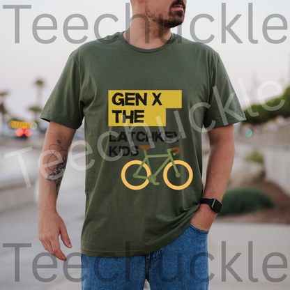 Teechuckle Unisex Gen x The Latchkey Kids