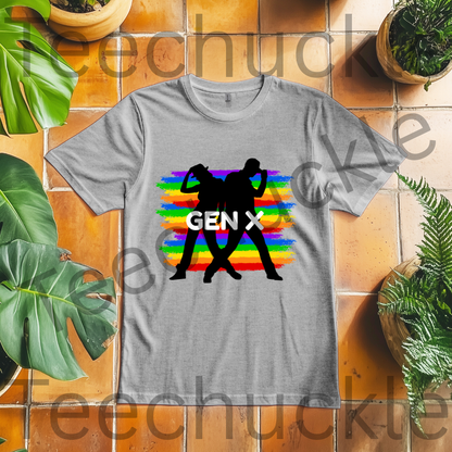 Teechuckle Unisex Gen x T-shirt