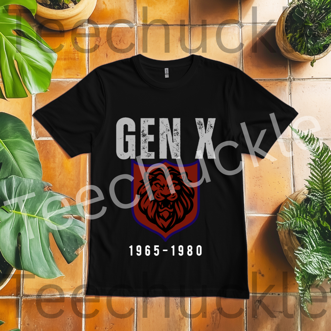 Unisex Gen x 1965-1980 t-shirt