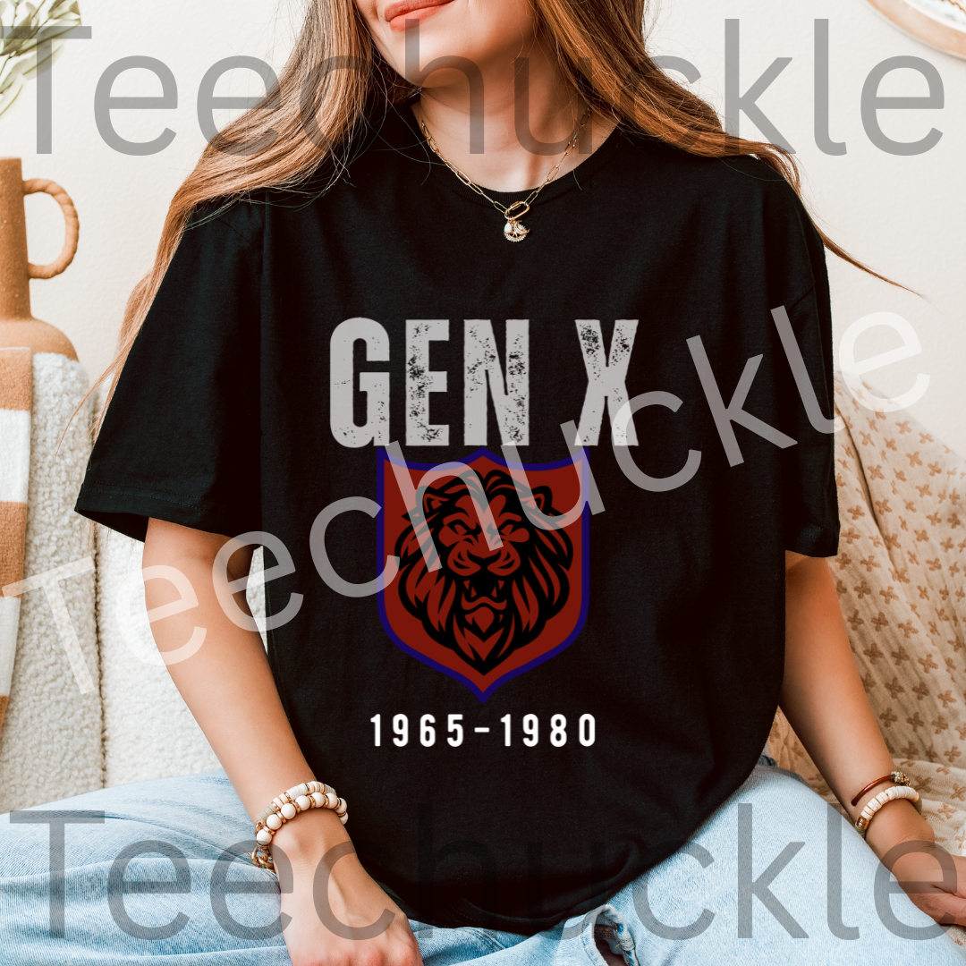 Unisex Gen x 1965-1980 t-shirt