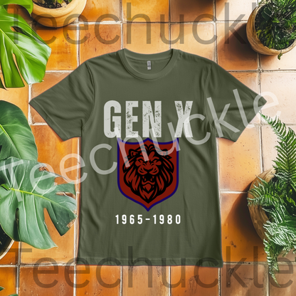 Unisex Gen x 1965-1980 t-shirt
