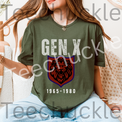 Unisex Gen x 1965-1980 t-shirt
