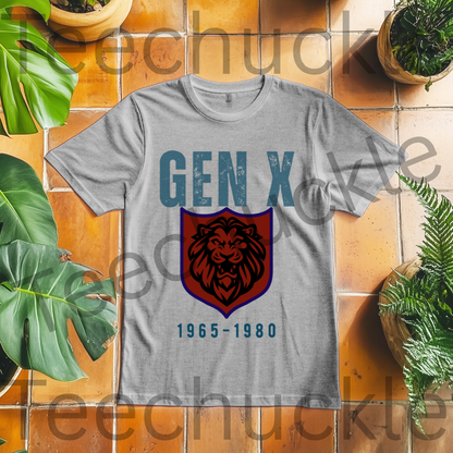 Unisex Gen x 1965-1980 t-shirt