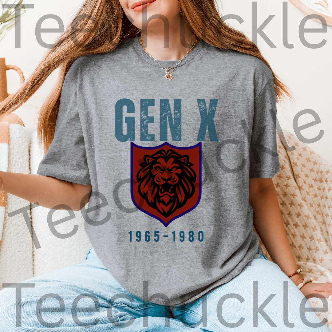 Unisex Gen x 1965-1980 t-shirt