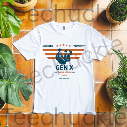 Unisex Gen x Raised On Hosewater and Neglect T-shirt