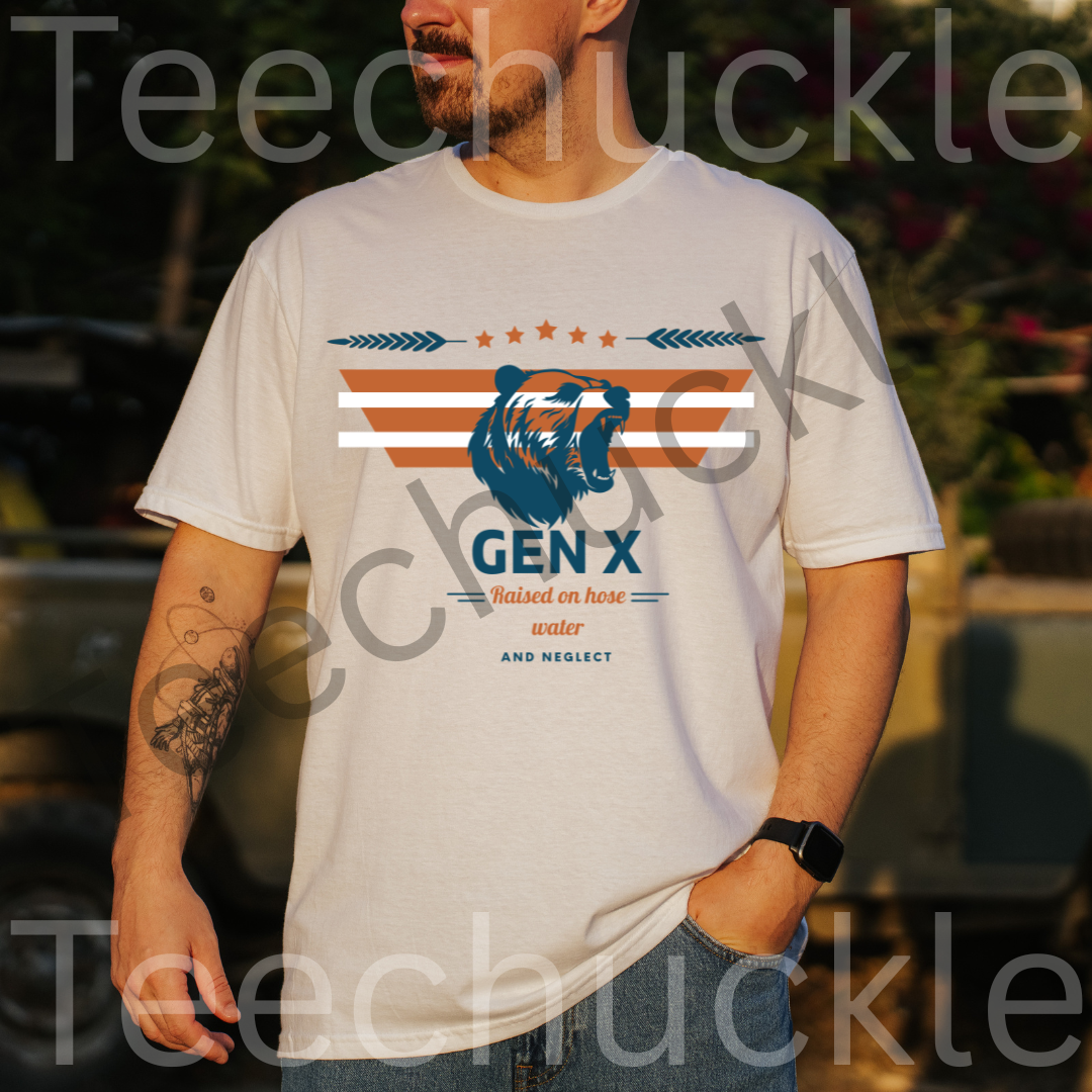 Unisex Gen x Raised On Hosewater and Neglect T-shirt