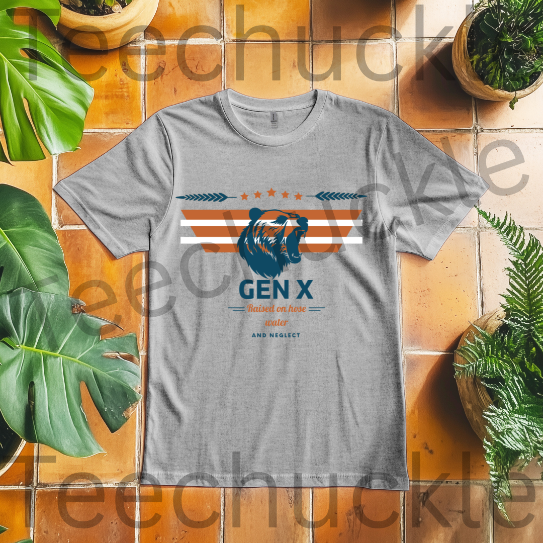 Unisex Gen x Raised On Hosewater and Neglect T-shirt
