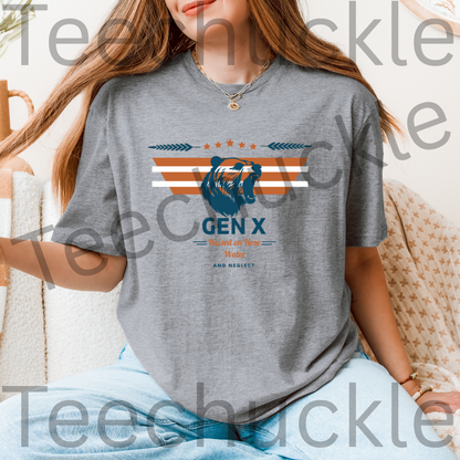 Unisex Gen x Raised On Hosewater and Neglect T-shirt