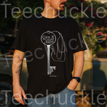 Gen x Nostalgia T-shirt. The Latchkey Kid key Tee, Unisex Gift Shirts T-shirt