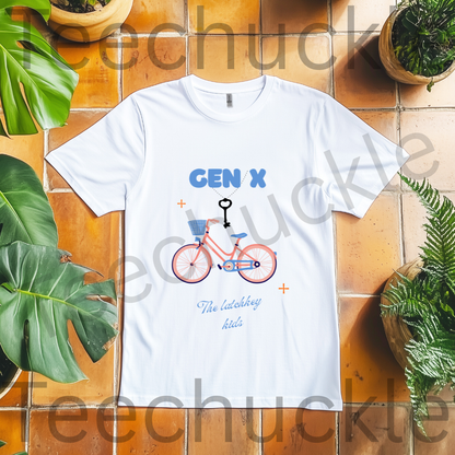 Gen x, The Latchkey Kids Tee, Nostalgic, Back In The Day, Unisex Gift shirt