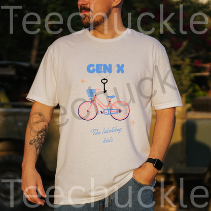 Gen x, The Latchkey Kids Tee, Nostalgic, Back In The Day, Unisex Gift shirt