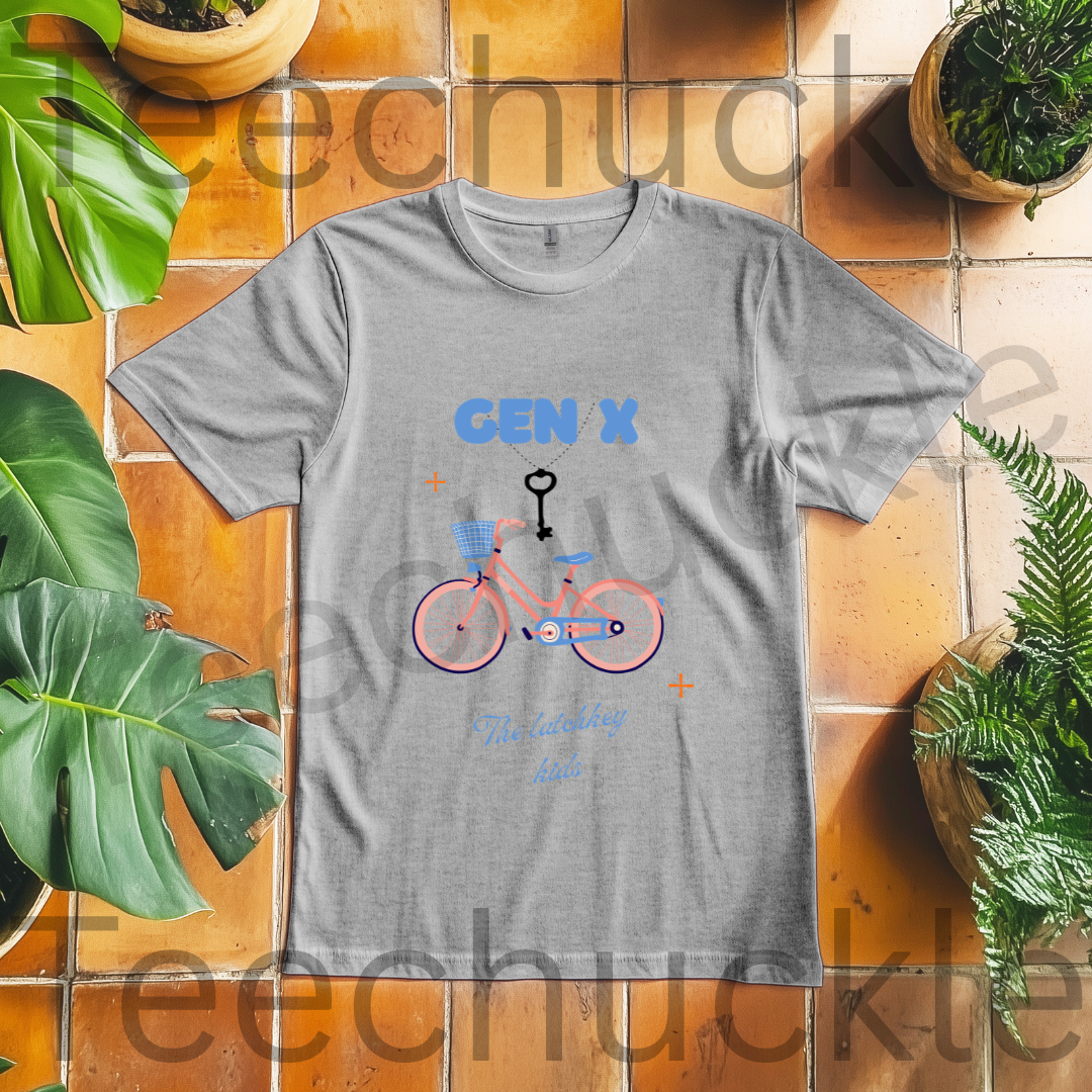 Gen x, The Latchkey Kids Tee, Nostalgic, Back In The Day, Unisex Gift shirt