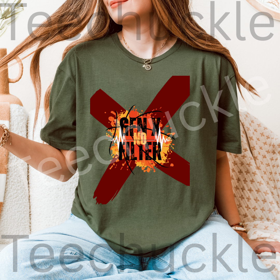 Gen X No Filter T-shirt - Unapologetic Statement Tee. Unisex Gift Shirt.