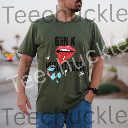 Funny Gen X T-shirt. Whatever Tee. Retro Nostalgic Unisex Shirt