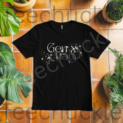 Gen X T-shirt. Proud Gen X Tee. Unisex Gift Shirt.