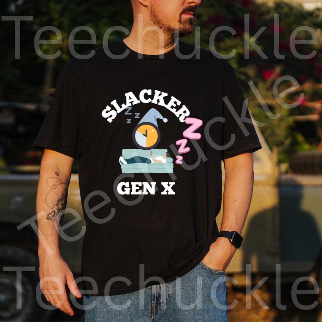 Gen X T-shirt. 80s 90s Nostalgia Retro Shirt. Slacker Shirt. Unisex Gift Shirt.