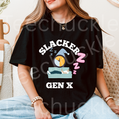 Gen X T-shirt. 80s 90s Nostalgia Retro Shirt. Slacker Shirt. Unisex Gift Shirt.