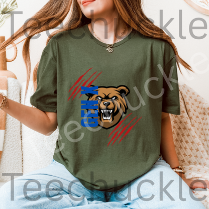 Teechuckle Unisex Gen x Bear t-shirt