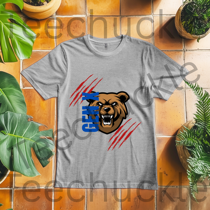 Teechuckle Unisex Gen x Bear t-shirt