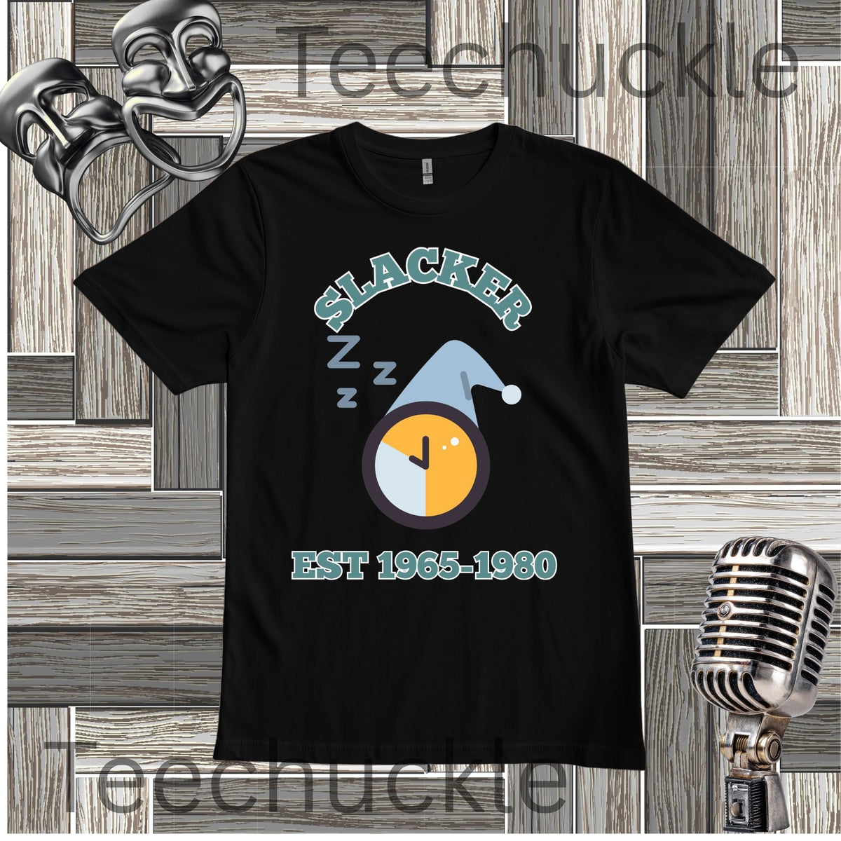 Vintage Gen X Slacker Shirt, Retro 1965-1980 Graphic T-Shirt, 90s Grunge Aesthetic Tee, Funny Generation Birthday Gift, Sarcastic Nostalgia Apparel, Cozy Couch Sleeping Clock Top