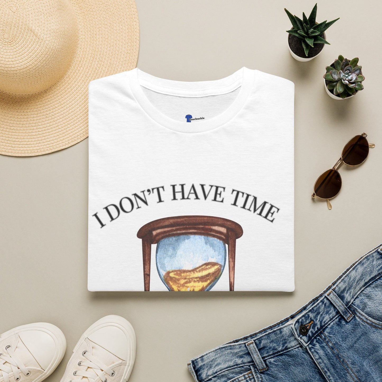 Hourglass Design (Long Title)Sarcastic Gen X Hourglass Shirt, I Don't Have Time For This Funny T-Shirt, Retro Watercolor Graphic Tee, No Patience Relatable Humor, Moody Antique Aesthetic, Blunt...