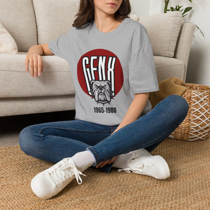 Gen X Bulldog T-Shirt Generation X 1965 1980 Birth Year Graphic Tee Tough Retro Gen X Gift Hardcore Nostalgia Black Apparel Funny Mascot Shirt