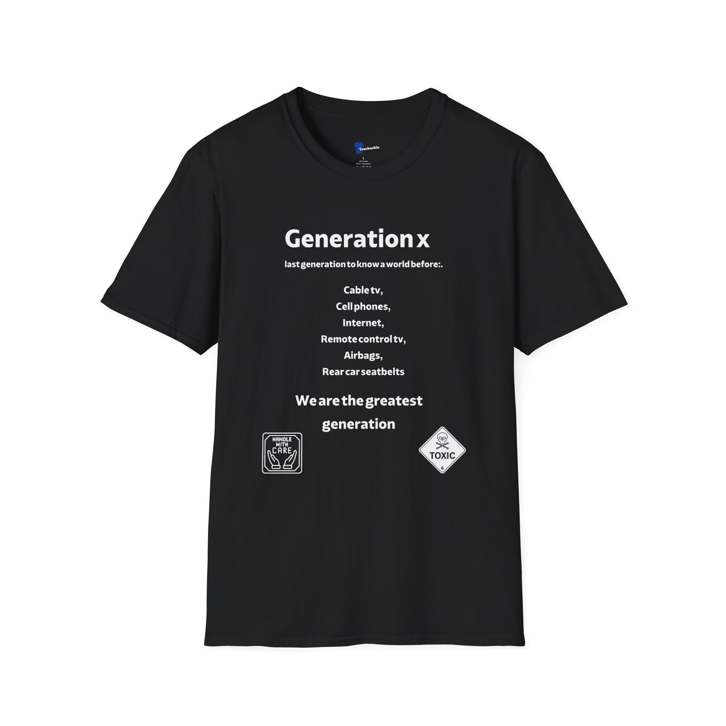 Generation X Shirt Analog Childhood T-Shirt, Funny Gen X Tech Nostalgia Tee, Greatest Generation Latchkey Kid Gift, Retro 70s 80s List Graphic