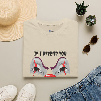 Gen X Clown Shirt. If I Offend You, I Will Purposely Do It More Tee. 80s 90s Nostalgia Retro T-shirt. Unisex Gift Shirt.