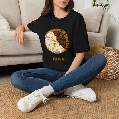 Gen X Shirt Back in the Day Vintage Pocket Watch T-Shirt, Funny Generation X Nostalgia Tee, Retro 70s 80s Childhood Gift, Sarcastic Adult Apparel