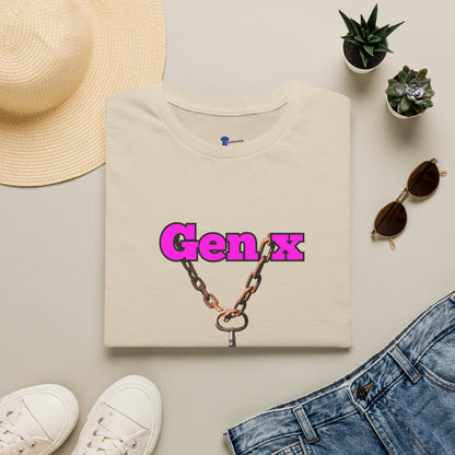 Retro Gen X Latchkey Kids Key T-Shirt | Vintage 1980s Silver Key Tee